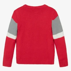 Guess Tops*Boys Red Knitted Jumper