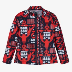 Vilebrequin Swimwear*Boys Red Lobster Sun Protective Top (UPF50+)