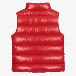 Moncler Enfant Coats & Jackets*Boys Red Tib Down Puffer Gilet