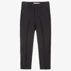 Childrensalon Occasions Trousers*Boys Smart Blue Trousers