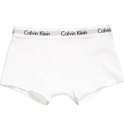 Calvin Klein Underwear*Boys White & Grey Cotton Boxer Briefs (Pack of 2)