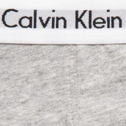 Calvin Klein Underwear*Boys White & Grey Cotton Boxer Briefs (Pack of 2)