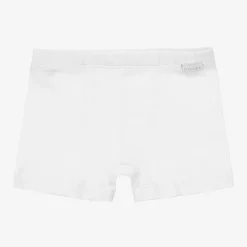Diacar Underwear*Boys White Cotton Boxer Shorts