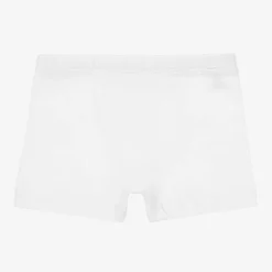 Diacar Underwear*Boys White Cotton Boxer Shorts