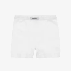Babidu Underwear*Boys White Cotton Boxer Shorts