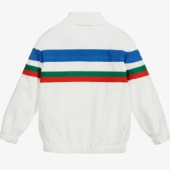 Gucci Coats & Jackets*Boys White Cotton Logo Jacket