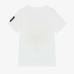 AIGNER Tops*Boys White Cotton T-Shirt