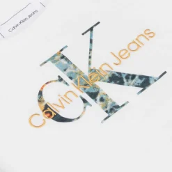 Calvin Klein Tops*Boys White Cotton T-Shirt