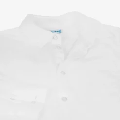 Mayoral Tops*Boys White Cotton Twill Shirt