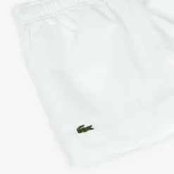 Lacoste Shorts|Activewear*Boys White Crocodile Sports Shorts