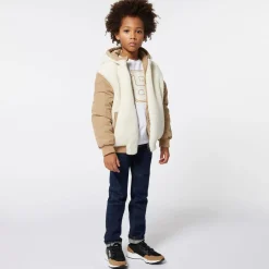 BOSS Tops*Boys White Double B Cotton Top