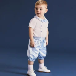 Beatrice amp; George Traditional Shoes|Brogues*Boys White Lace-Up Leather Shoes