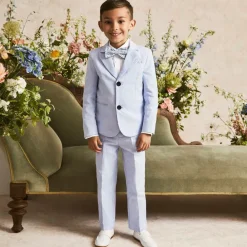 Beatrice amp; George Traditional Shoes|Loafers & Moccasins*Boys White Leather Monogram Loafers