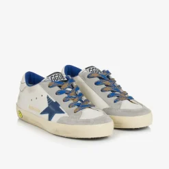 Golden Goose Trainers|Trainers*Boys White Leather Super-Star Trainers
