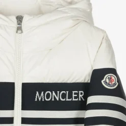Moncler Enfant Coats & Jackets*Boys White Mangal Down Puffer Jacket
