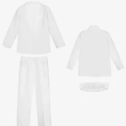 Beau KiD Suits*Boys White Tuxedo Suit