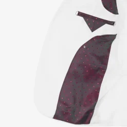 Romano Suits*Boys White Twill Suit