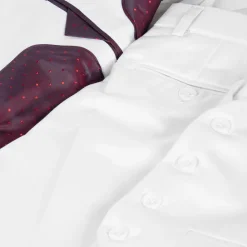 Romano Suits*Boys White Twill Suit