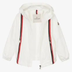Moncler Enfant Coats & Jackets*Boys White Windcheater Jacket