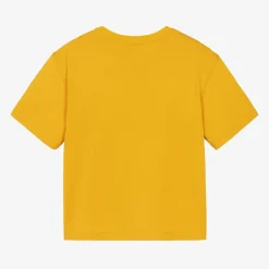 Dolce amp; Gabbana Tops*Boys Yellow Cotton T-Shirt