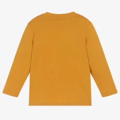 Timberland Tops*Boys Yellow Organic Cotton Top