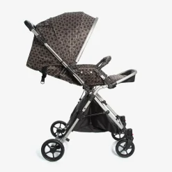AIGNER Strollers*Brown & Black Logo Stroller