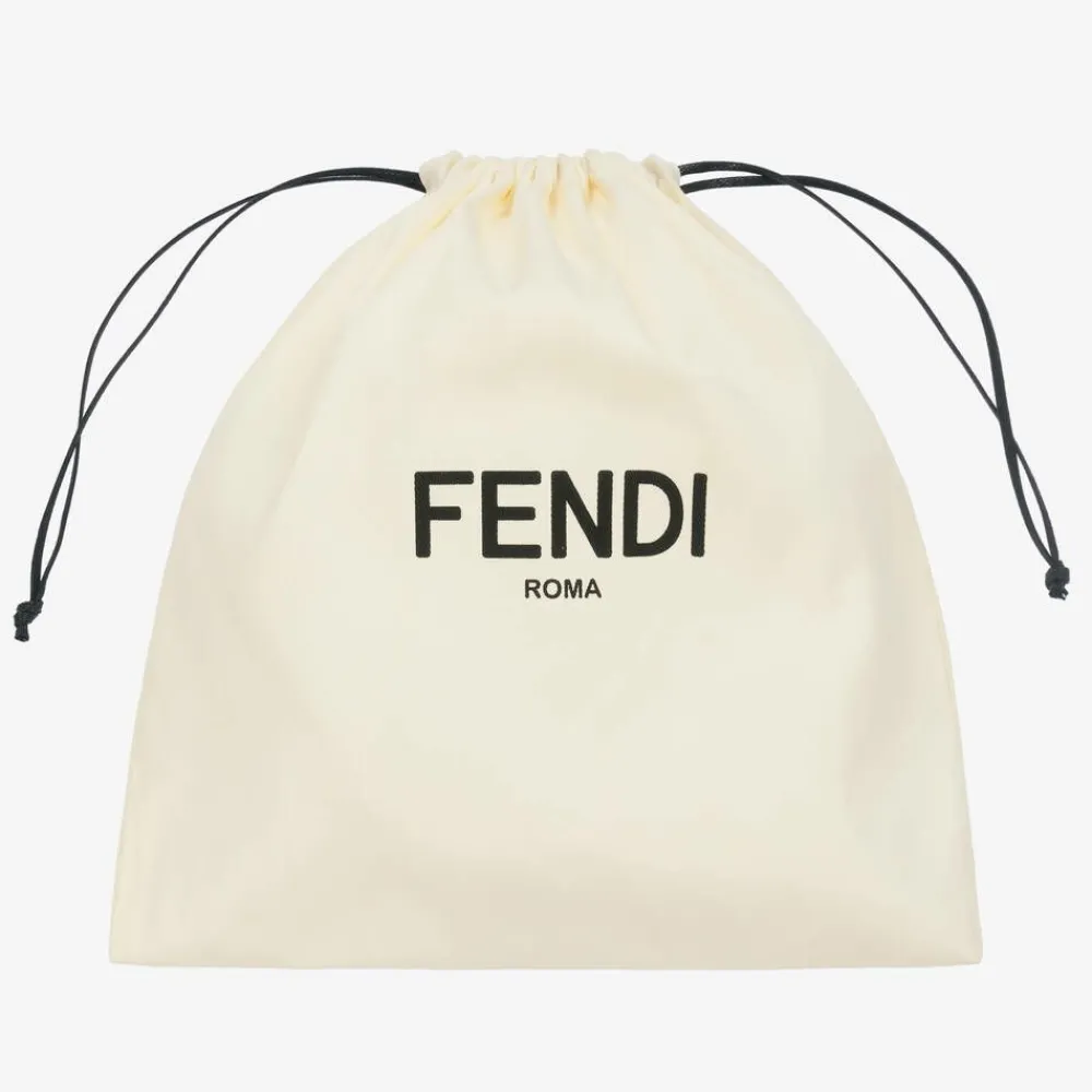 Fendi Bags*Brown & Yellow FF Belt Bag (23cm)
