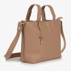 Pasito a Pasito Gifts*Brown Faux Leather Baby Organiser Bag (30cm)