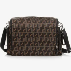 Fendi Bags*Brown FF Changing Bag (40cm)
