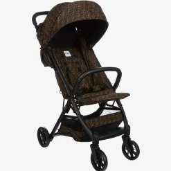 Fendi Strollers*Brown FF Logo Stroller