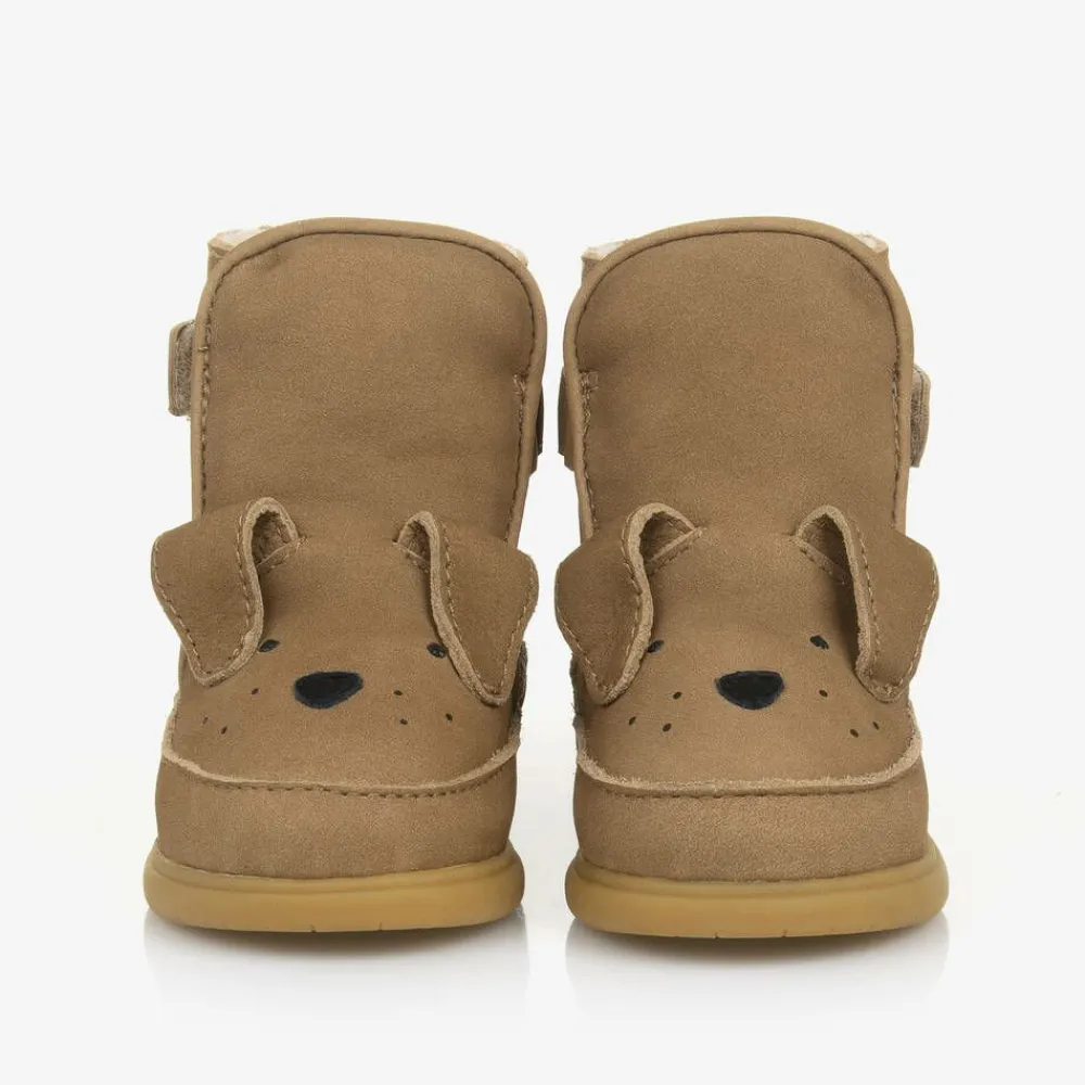 Donsje First Walkers|First Walkers*Brown First Walker Dog Boots