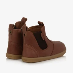 Bobux IWalk Boots|Boots*Brown Leather Ankle Boots