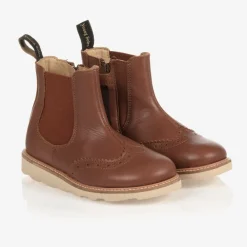 Young Soles Boots|Boots*Brown Leather Chelsea Boots