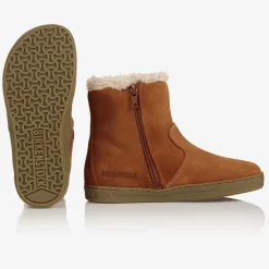 Birkenstock Boots|Boots*Brown Suede Leather Boots