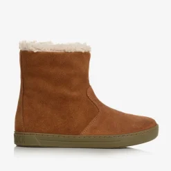 Birkenstock Boots|Boots*Brown Suede Leather Boots