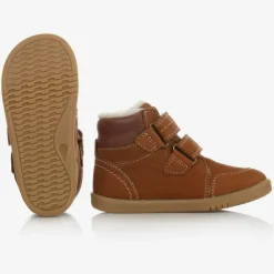 Bobux IWalk Boots|Boots*Brown Suede Leather Boots