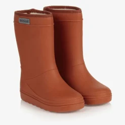 EN FANT Rain Boots|Rain Boots*Brown Thermal Rain Boots