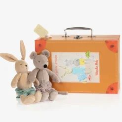 Moulin Roty Toys*Bunny & Mouse Dress-Up Toy (28cm)