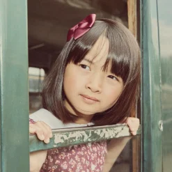 Peach Ribbons Hair Accessories*Burgundy Red Bow Hair Clip (12cm)