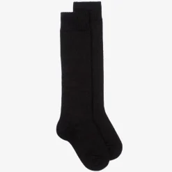 Falke Socks|Socks*Dark Grey Knee High Wool Socks