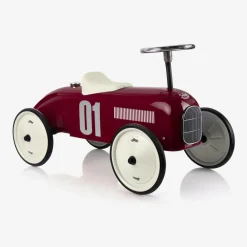 Vilac Toys|Toys*Dark Red Ride-On Vintage Car (76cm)