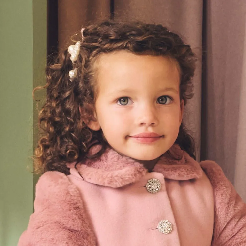 Milledeux Hair Accessories*Dusky Pink Hair Clips (3 Pack)