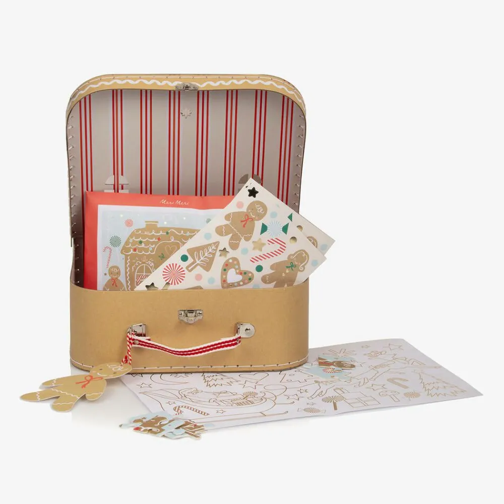 Meri Meri Gifts|Gifts*Gingerbread Christmas Eve Suitcase (28cm)