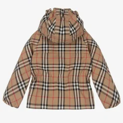 Burberry Coats & Jackets*Girls Beige Checked Jacket