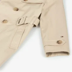 Tommy Hilfiger Coats & Jackets*Girls Beige Cotton Trench Coat