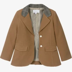 Patachou Coats & Jackets*Girls Beige Crêpe Blazer