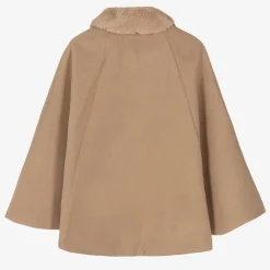Romano Coats & Jackets*Girls Beige Felted Cape