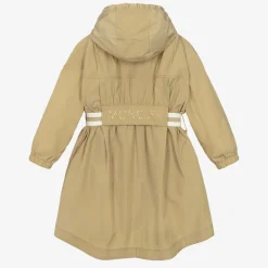 Moncler Enfant Coats & Jackets*Girls Beige Hooded Aloysha Coat