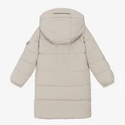Töastie Coats & Jackets*Girls Beige Hooded Parka Coat