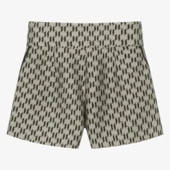 KARL LAGERFELD KIDS Shorts*Girls Beige KL Monogram Shorts